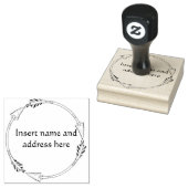 カスタムパーソナライズされたBusiness Rubber Stamp ラバースタンプ (押印)