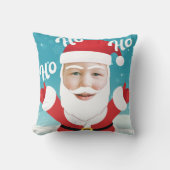 カスタムパーソナライズされたChristmasの追加 クッション (正面)