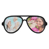 カスタムパーソナライズされたDIY アビエーターサングラス (正面)