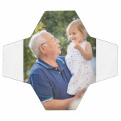 カスタムパーソナライズされたGrandpa写真 サッカーボール (フラット)