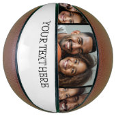 カスタムパーソナライズされたInstagramフォト文字 バスケットボール (縦)