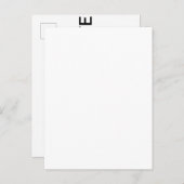 カスタムパーソナライズされたMatte日付ポストカードの保存 案内ポストカード (正面/裏面)