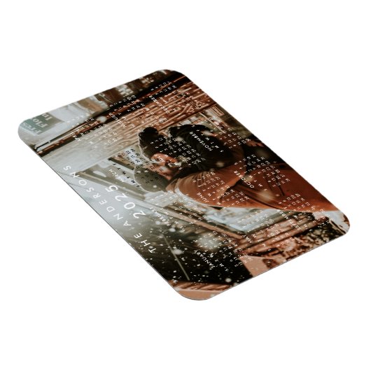 カスタムパーソナライズされたPhoto 2023カレンダー マグネット (右側)