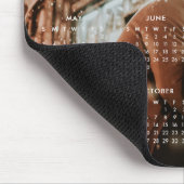 カスタムパーソナライズされたPhoto 2024カレンダー マウスパッド (コーナー)