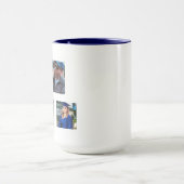 カスタムパーソナライズされたPhoto Collage Coffee Mag マグカップ (中央)