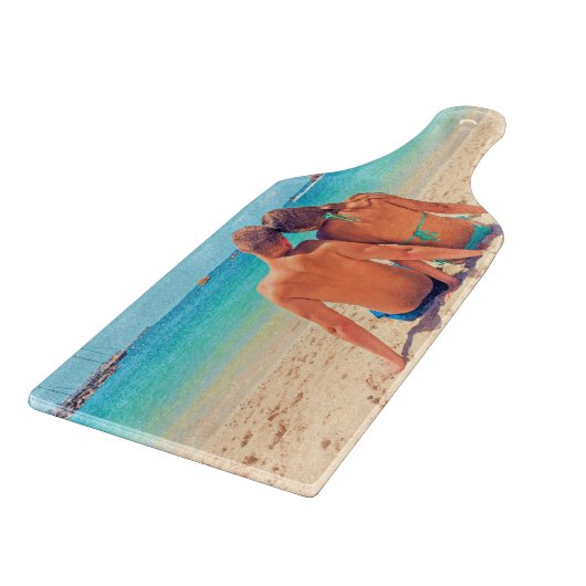 カスタムパーソナライズされたPhoto Cutting Board カッティングボード (角)