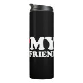 カスタムパーソナライズされたPhoto I love My Girol タンブラー (回転右)