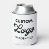 カスタムパーソナライズされたPhoto Logoクーラーボックススリーブ 缶クーラー (缶正面)