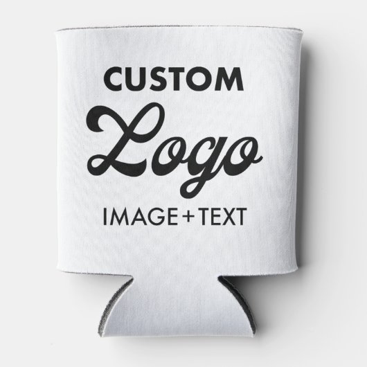 カスタムパーソナライズされたPhoto Logoクーラーボックススリーブ 缶クーラー (正面)