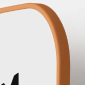 カスタムパーソナライズされたPICKLEBALL 空白の PAUL - TAN ピックルボールラケット (左詳細)