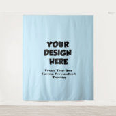 カスタムパーソナライズされたTapestryフォトウォールつるズ タペストリー (正面)