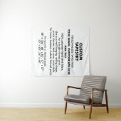カスタムパーソナライズされたTapestry Wallぶら下がったの50"x60" タペストリー (インサイチュ(横))