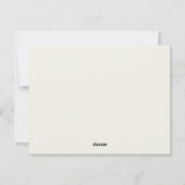 カスタムパーソナライズされたX-mas写真 シーズンカード (裏面)