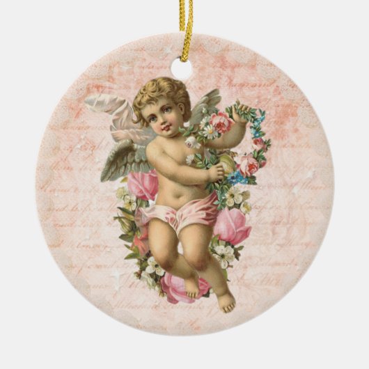 カスタムパーソナライズされたYour Own Photo Ceramic Advisen セラミックオーナメント (正面)