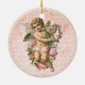 カスタムパーソナライズされたYour Own Photo Ceramic Advisen セラミックオーナメント (裏面)