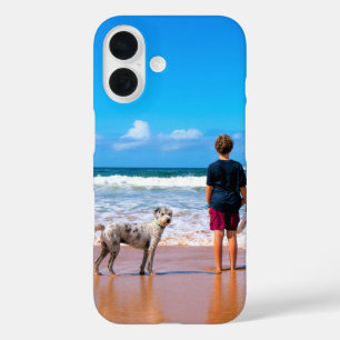 カスタムパーソナライズされたYour Pet Photo iPhone Case iPhone 16ケース