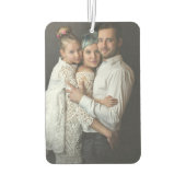 カスタムパーソナライズされたYour Photo Car カーエアーフレッシュナー (裏面)