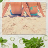 カスタムパーソナライズされたYour Photo Kitchen Tool キッチンタオル (折り畳み)