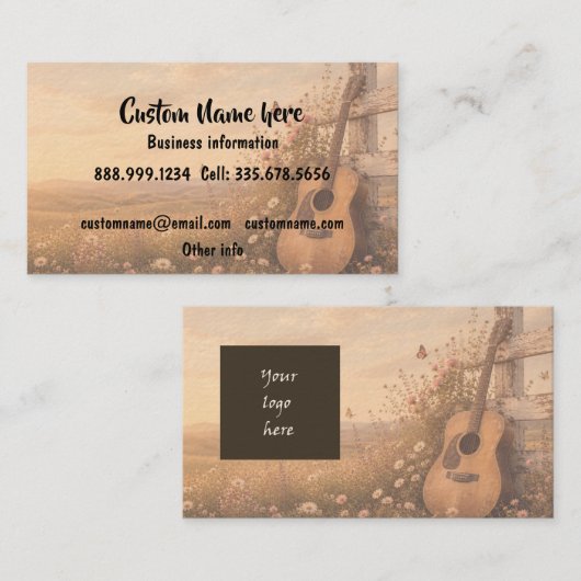 カスタムパーソナライズドビジネス ロゴ または QRコード 名刺 (正面/裏面)