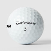 カスタムパーソナライズド TaylorMade TP5 ゴルフボール (ロゴ)