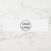 カスタムパーソナライズロゴ ウォーターボトルステッカー ペットボトルラベル (シングルラベル)