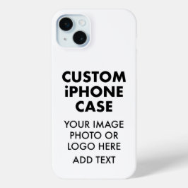 カスタムパーソナライズiPHONE 15 PLUS BARELY THERE iPhone 15 Miniケース