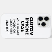カスタムパーソナライズiPHONE 15 PRO MAX BARELY THERE Case-Mate iPhoneケース (裏面 (横))