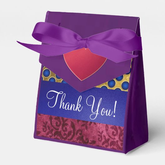 カスタムパーティの好意のギフトボックス フェイバーボックス (正面サイド)