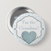 カスタムパーティーおばあちゃんボタン 缶バッジ (正面&裏面)