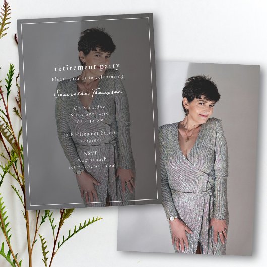 カスタムパーティーお祝いInvitati 招待状