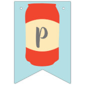 カスタムパーティーセルツァー バンティングフラッグ (第3の旗)