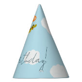 カスタムパーティーハットで誕生日を祝う パーティーハット (右)