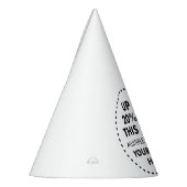 カスタムパーティーハット最大20%オフ一括ディスカウント買額 パーティーハット (左)