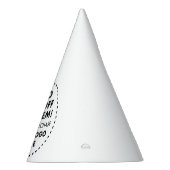 カスタムパーティーハット最大20%オフ一括ディスカウント買額 パーティーハット (右)