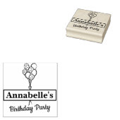 カスタムパーティーバルーン ラバースタンプ (押印)