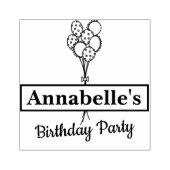 カスタムパーティーバルーン ラバースタンプ (インプリント)