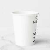 カスタムパーティーパーソナライズされた紙カップ(8) 紙コップ (右)