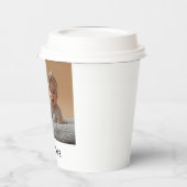 カスタムパーティーパーソナライズされた誕生日カスタム顔 紙コップ (左)