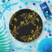 カスタムパーティーペーパープレート 🎉🍽 – おしゃれで使い捨て可能 ペーパープレート (パーティー)