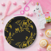 カスタムパーティーペーパープレート 🎉🍽 – おしゃれで使い捨て可能 ペーパープレート (パーティー)