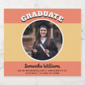 カスタムパーティーボトル スパークリングワインラベル (シングルラベル)