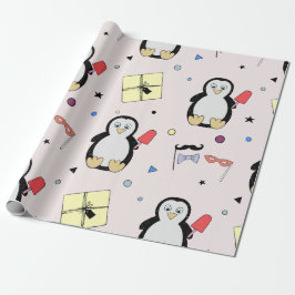 カスタムパーティーラッピング紙子供へ ラッピングペーパー