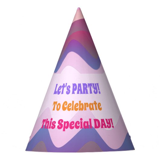 カスタムパーティー帽子 パーティーハット (正面)