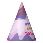 カスタムパーティー帽子 パーティーハット (左)