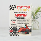 カスタムパーティー招待状子供へ 招待状 (スタンド正面)