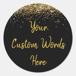 カスタムパーティー景品 パーソナライズド 誕生日 ラウンドシール