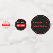 カスタムパーティー表紙吹雪 コンフェッティ (正面)