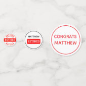 カスタムパーティー表紙吹雪 コンフェッティ (正面)