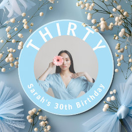 カスタムパーティー飲み物用コースター30th誕生日 コースター