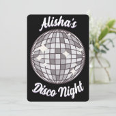 カスタムパーティ招待状 - ディスコバースデーパーティ 招待状 (スタンド正面)